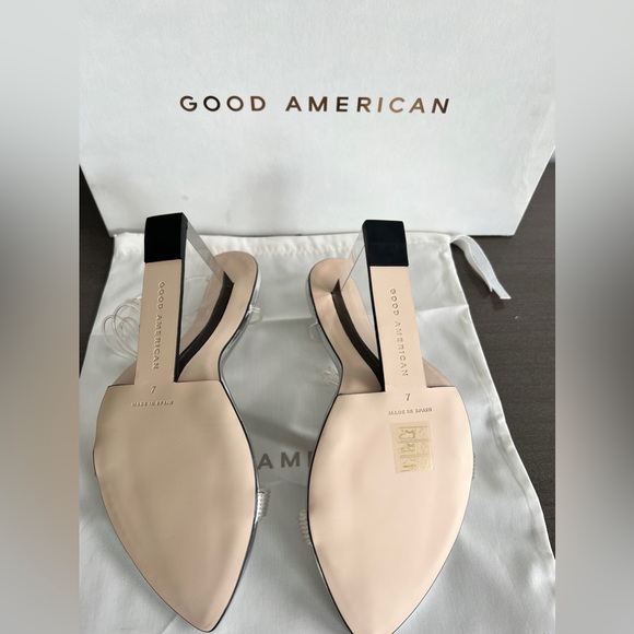 Good American Cinder-f*cking-rella Silver - Size 7 - Picture 6 of 9